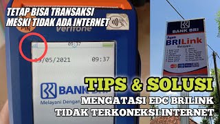 Solusi Mesin EDC BRILink Tidak Ada Jaringan Internet #EDCBrilink