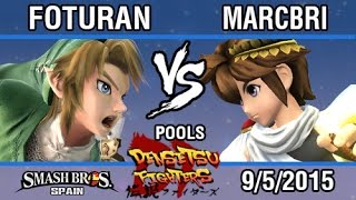 Densetsu Fighters - FotuRAN (Link) VS. Marcbri (Pit) SSB4 Singles Pools