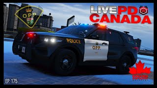 LivePD Canada Greater Ontario Roleplay | OPP Officers Chase \u0026 Kills Hells Angels Member #gta5 #fivem