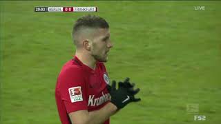 German Bundesliga Soccer: Hertha Berlin vs. Frankfurt