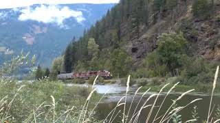 nice view on an EB CP grain passing Three Valley Gap