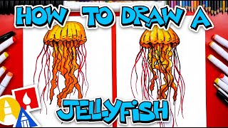 How To Draw A Realistic Jellyfish