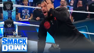 Jey Uso ends The Bloodline and takes out Roman Reigns and Solo Sikoa on SmackDown | WWE on FOX