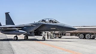 F-15 Hot Pit Refueling Operations