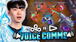 Just Play Safe? | C9 Kia vs LOUD Voice Comms