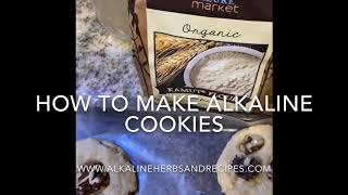 Alkaline Kamut Cookies Dr. Sebi Alkaline Food