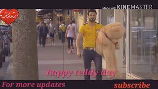 Happy teddy day special whats app status 2018,Teddy Day,Day,Teddy,Teddy day whatsapp status video