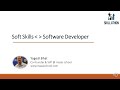 Softskills for Software Developers - Why this is a catalyic / Life Skill