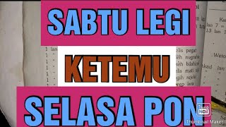 WETON JODOH SABTU LEGI DAN SELASA PON