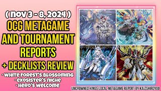 Yu-Gi-Oh! - OCG Metagame Report And Deck List Reviews Post SUDA | Nov 3-8,2024