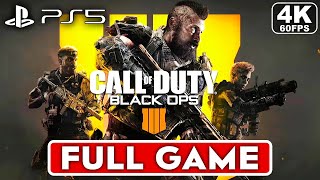 CALL OF DUTY BLACK OPS 4 Gameplay Walkthrough Specialist Campaign FULL GAME [4K 60FPS PS5]