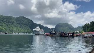 AMADEA IN THE PORT OF PAGOPAGO AMERICAN SAMOA