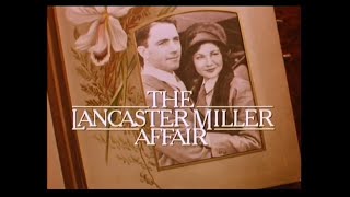 The Lancaster Miller Affair (1986-TV Miniseries 1/3) Kerry Mack, Nicholas Eadie, Arron Wayne Cull