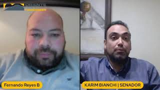 Conversando con Senador Karim Bianchi