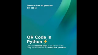 QR Code Generator in Python in Just 3 Lines! 🔥 #shorts