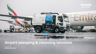 Bucher Municipal - Airport sweeping \u0026 cleansing solutions