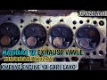 Madhara ya exhaust valve kuziba kwenye engine