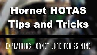 Hornet HOTAS Tips and Tricks... for 25 Minutes... | DCS World F/A-18C Tutorial