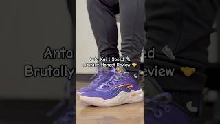 Kai 1 Speed Review 🏀👟🤝 #sneakers #sneaker #review #basketball #anta #kai #shoes #hoops #reviews