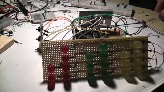 Binary Clock with PIC16F628A