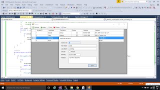 C# Tutorial - Insert update delete view data in database from DataGridView #2 | FoxLearn