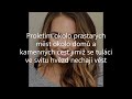 lucie vondráčková stanice svět text