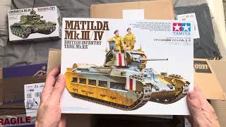 HUGE £292 EBAY 1/35 MODEL HAUL UNBOXING. TAMIYA, MINIART, RODEN, ICM.