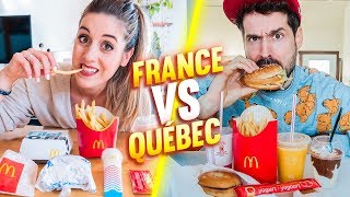 MCDO EN FRANCE VS AU QUÉBEC | DENYZEE ft. HUBY