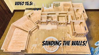 Popsicle stick house construction | video 15.5