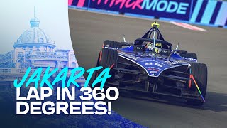 Experience the Jakarta circuit in 360 DEGREES | 2023 Gulavit Jakarta E-Prix