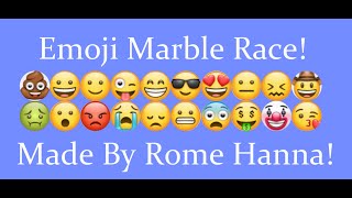 The Emoji Marble Race!