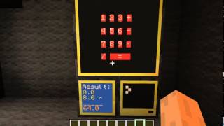 Minecraft - ComputerCraft Button Calculator using 2 Monitors!
