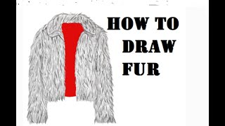 Drawing Realistic Fur Tutorial | How To Draw Fur Step By Step Do’s & Don’ts