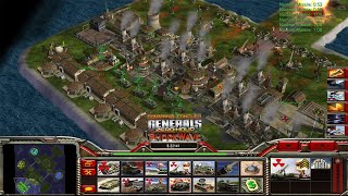 Command \u0026 Conquer Generals Zero Hour - China Nuke 1 VS 5 Hard AI Gameplay ( Bay of Pigs DMG-7 )