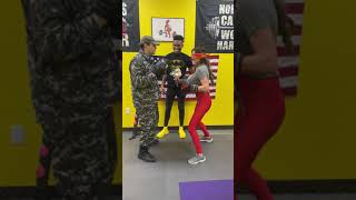 Military Husband Surprises Wife At Gym