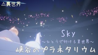 ⚠裏世界⚠一人で簡単に行ける～峡谷のプラネタリウム～【Sky星を紡ぐ子どもたち 】