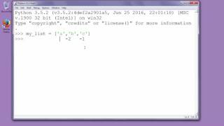 How to get last element from list in Python - example with using negative indexes