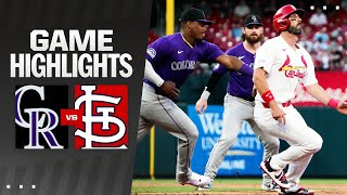 Rockies vs. Cardinals Game Highlights (6/6/24) | MLB Highlights