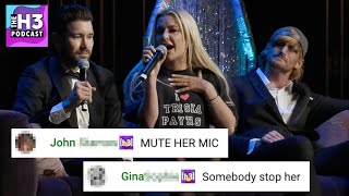 Tana Mongeau being a DRUNK MESS at the H3 Live Show...
