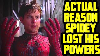 Why Peter loses Powers in SpiderMan 2 ?