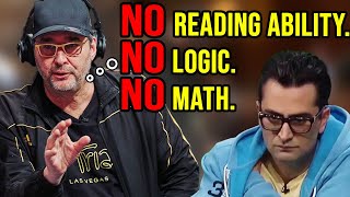 Phil Hellmuth RANTING to Esfandiari | "I can't see a flop!"