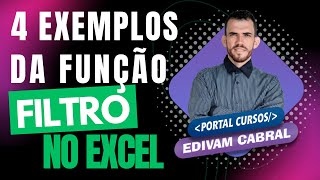 4 Exemplos de como usar a função Filtro no Microsoft Excel 365 Planilha Grátis para Baixar