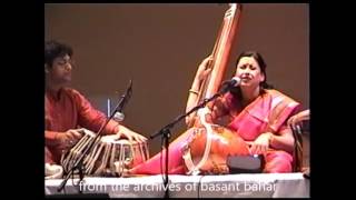 Smt.Arti Ankalikar Raag Purvi Kalyan  and Kedar  part 1