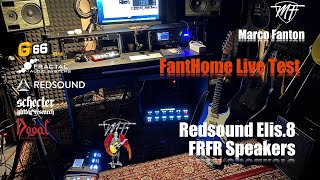 FantHome Live Test - Red Sound Elis.8 - FRFR Speaker test - Fractal FM3