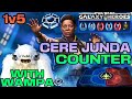 [1v5] CERE JUNDA OMICRON COUNTER w/WAMPA OMICRON - SWGOH/GAC