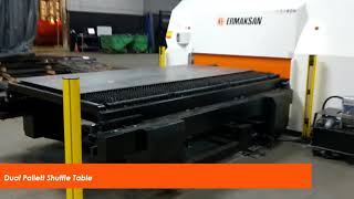 NEW 2017 Ermaksan Fibermak Gen-3 5' x 10' 4000 watt Fiber Laser