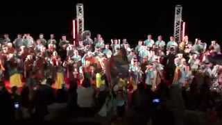 総踊り2＆サプライズ大花火 沼津よさこい東海道2013 本祭 狩野川 mususukunjp