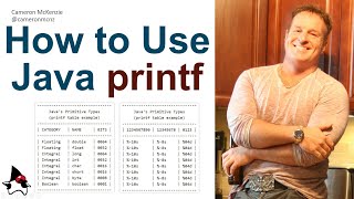 Format a table with Java printf statements