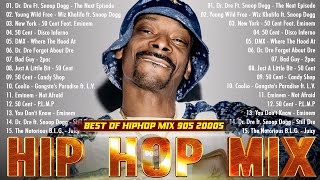 OLD SCHOOL HIP HOP MIX 2024 - Snoop Dogg, Dr  Dre, Eminem, The Game, 50 Cent ☠️