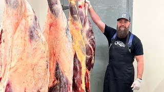 Wagyu, Grain-Fed, Grass-Fed & Bison (flank) steak comparison | The Bearded Butchers!